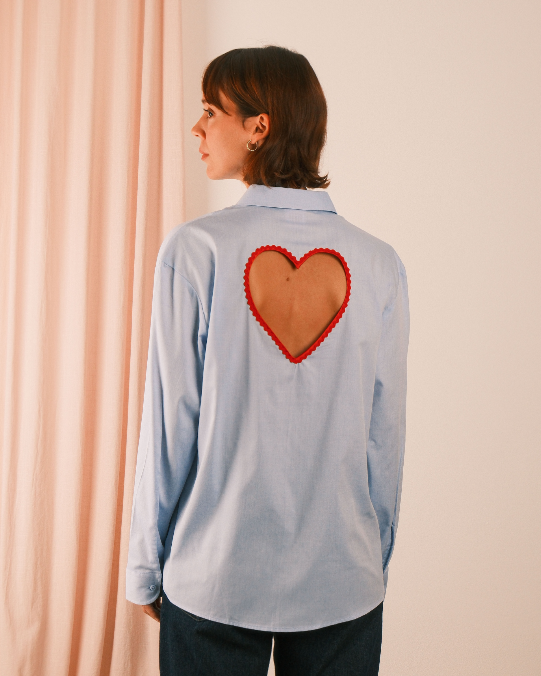Love Shirt Azzurra