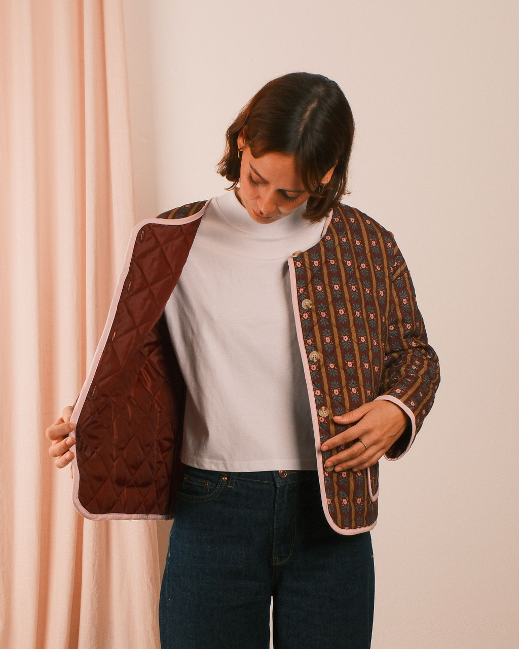 Love Jacket Trapuntata Flower