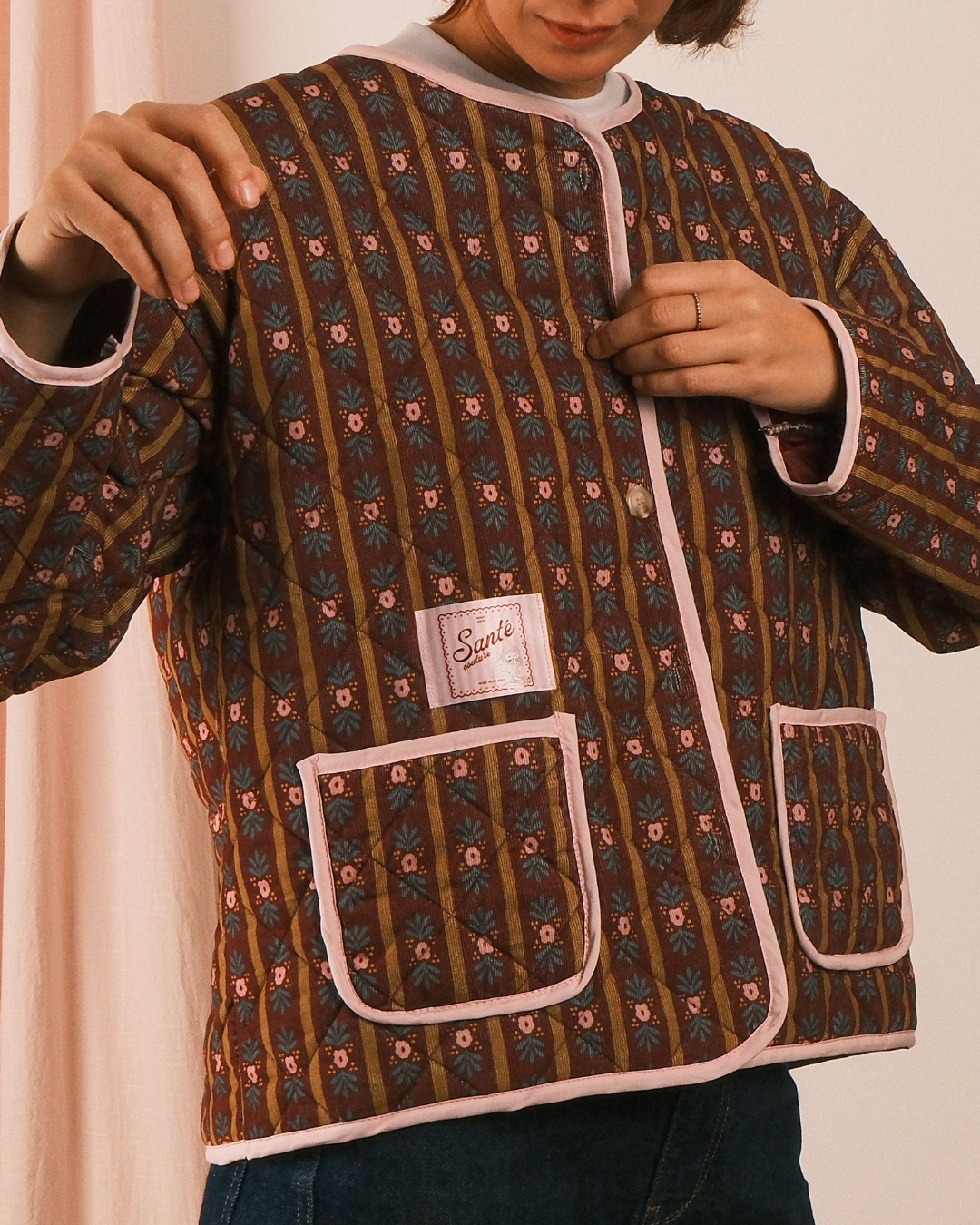 Love Jacket Trapuntata Flower