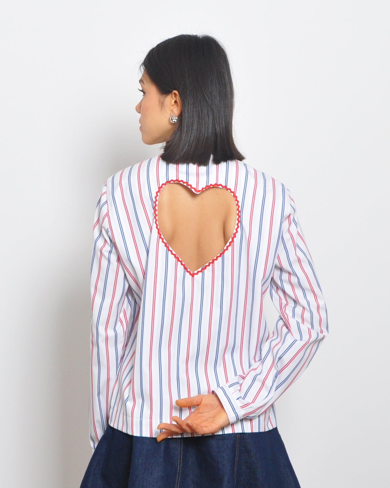Camisa de amor azul