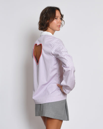 Love Shirt Pink Stripes