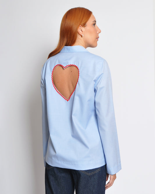 Love Shirt Azzurra