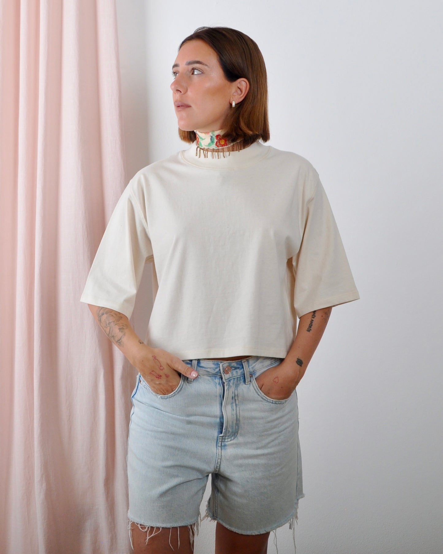 New Crop T-Shirt Natural