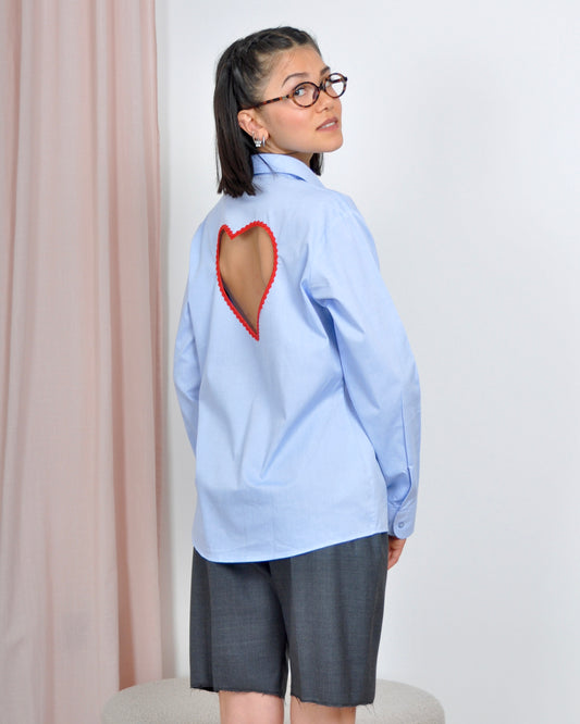 Love Shirt Azzurra