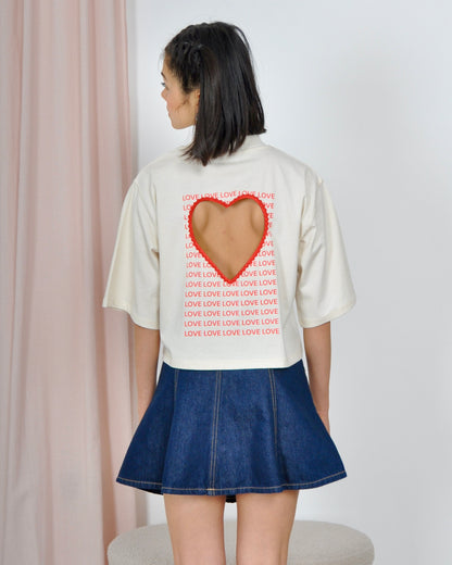 Crop T-Shirt "LOVE"