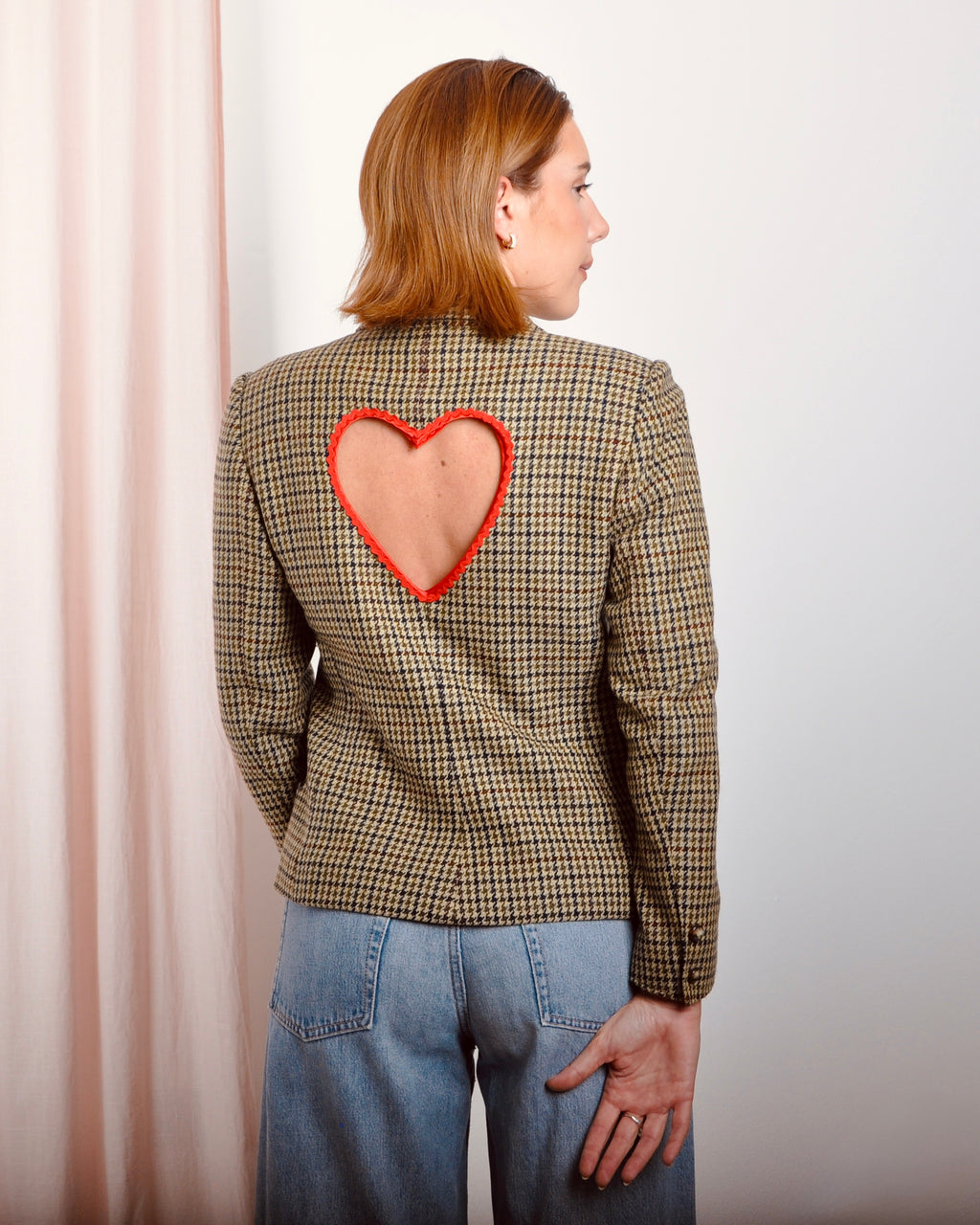 Camisa rosa de amor