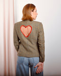 Camisa rosa de amor