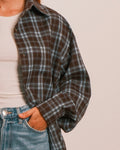 Love Shirt Checked Brown-Light Blue