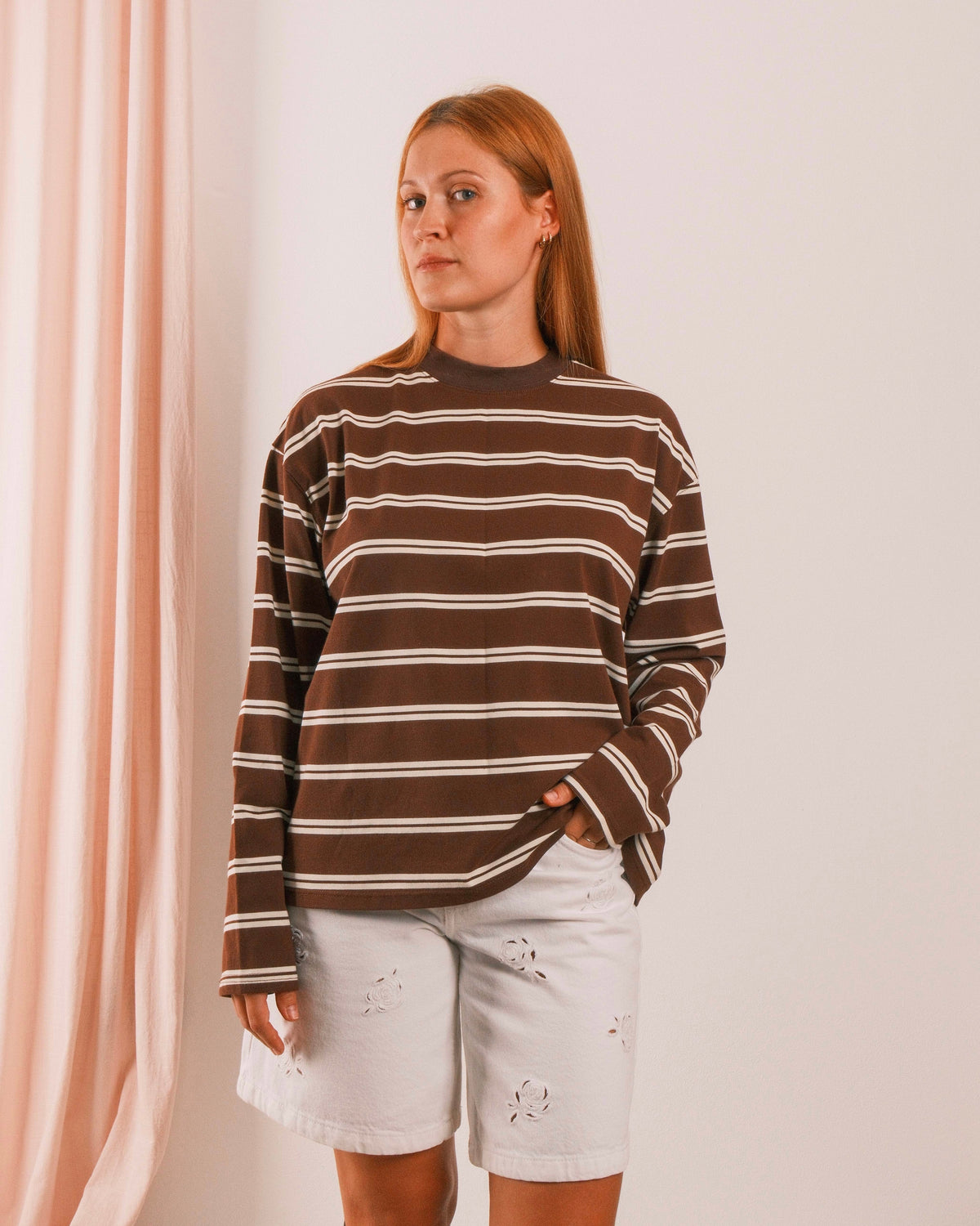 Love Shirt Brown-Cream