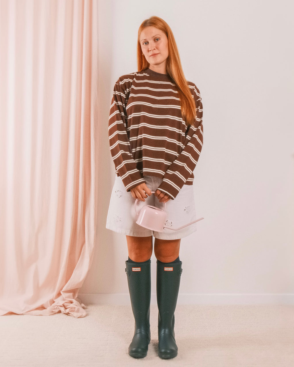Love Shirt Brown-Cream